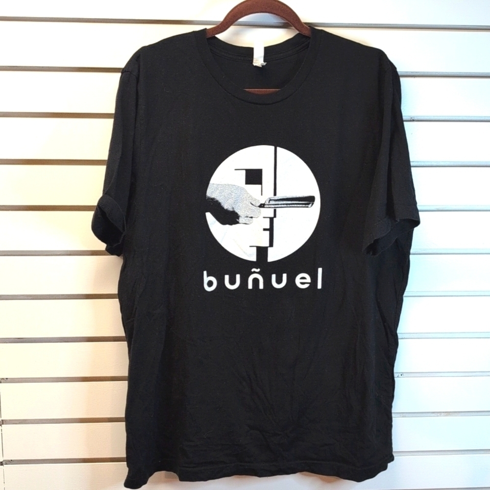 Bauhaus and Filmmaker Luis Bunuel mash up t shirt Size XL EUC